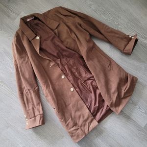 Brown Peacoat